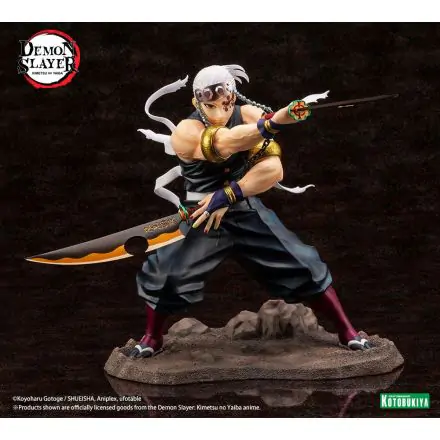 Demon Slayer: Kimetsu no Yaiba ARTFXJ Socha 1/8 Tengen Uzui Regular Edition 23 cm termékfotója