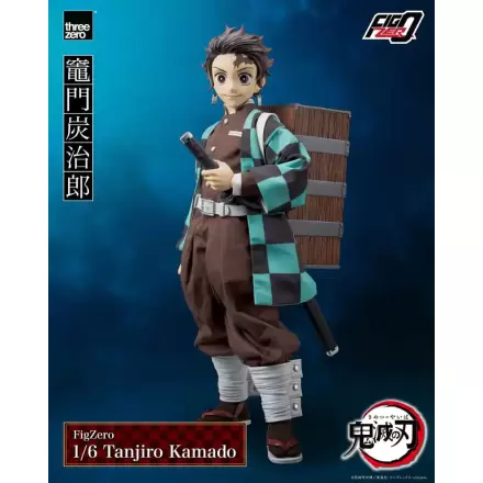 Demon Slayer Kimetsu no Yaiba FigZero Akčná figúrka 1/6 Tanjiro Kamado 27 cm termékfotója