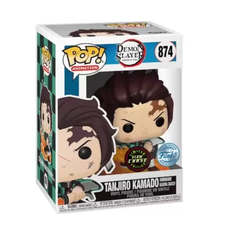 Demon Slayer: Kimetsu no Yaiba Funko POP! Animation Figúrka Tanjiro 9 cm Chase (Glow) produktová fotografia