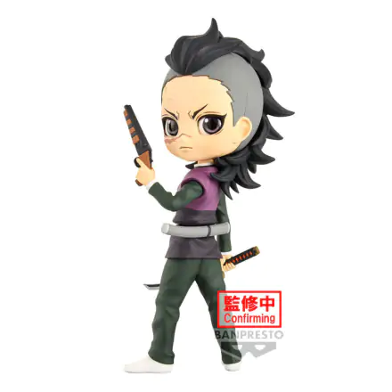 Demon Slayer Kimetsu no Yaiba Genya Shinazugawa Q posket figúrka 14 cm termékfotója