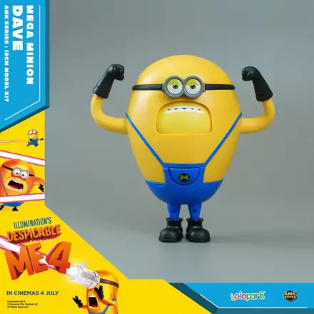 Despicable Me 4 AMK Series Plastiková modelová stavebnica Super Dave 12 cm produktová fotografia