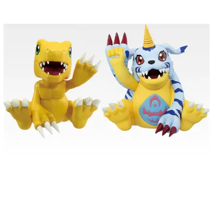 Digimon Adventure Clash of Light and Darkness Agumon & Gabumon Ichibansho figúrka 7 cm produktová fotografia