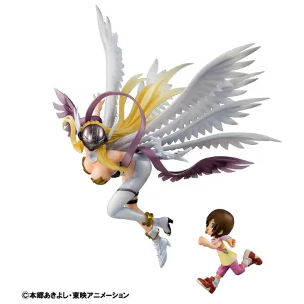 Digimon Adventure Precious G.E.M. Series PVC Socha Angewomon & Hikari Yagami 22 cm produktová fotografia