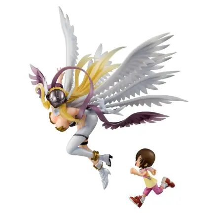 Digimon Adventure Precious G.E.M. Series PVC Socha Angewomon & Hikari Yagami 22 cm produktová fotografia