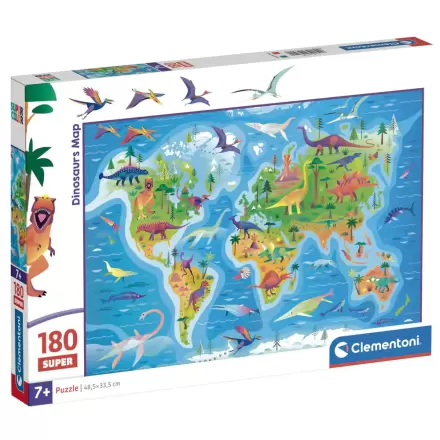 Dinosaurs Map super puzzle 180 dielikov termékfotója