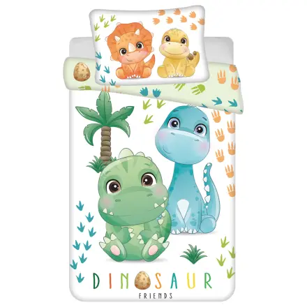 Dinosaur Friends Detská obliečka na perinu pre batoľatá produktová fotografia