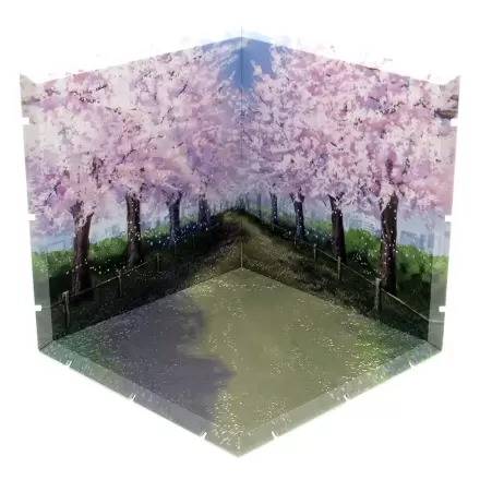 Dioramansion 150 Dekoratívne diely pre Nendoroid a Figma figúrky Cherry Blossom Road (re-run) produktová fotografia