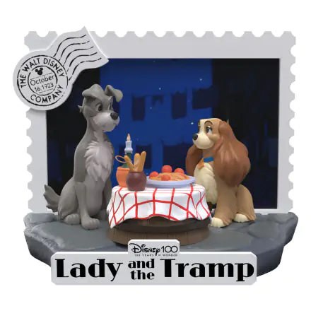 Disney 100th Anniversary D-Stage PVC Dioráma Lady And The Tramp 12 cm produktová fotografia