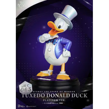 Disney 100th Master Craft soška Tuxedo Donald Duck (platinová ver.) termékfotója