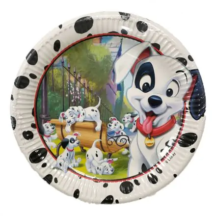 Disney 101 Dalmatians, Puppy papierové taniere 8 ks 23 cm produktová fotografia