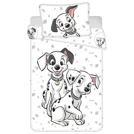 Disney 101 Dalmatians biele obliečky na perinu pre batoľatá a predškolákov produktová fotografia