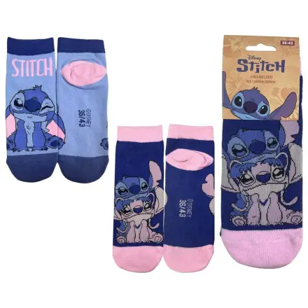 Disney Ponožky 2-Pack Stitch Krátke 36-43 produktová fotografia