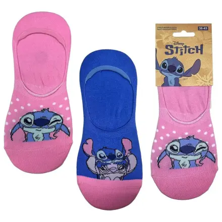 Disney ponožky 2-Pack Stitch Pinkies 36-43 produktová fotografia