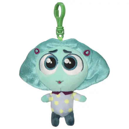 Disney Inside Out Envy 3D plyšová figúrka s klipom, prívesok na tašku 12 cm produktová fotografia