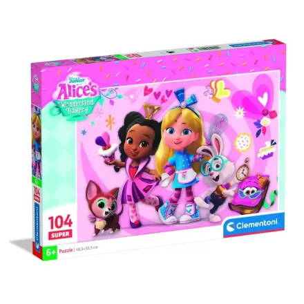 Disney Alice Bakery super puzzle 104 dielikov termékfotója