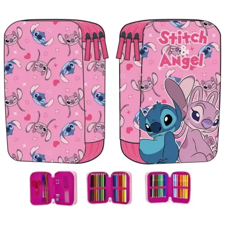 Disney Angel & Stitch trojitý peračník produktová fotografia