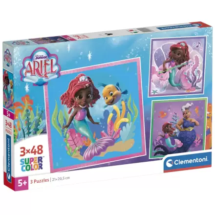 Disney Ariel puzzle 3x48 ks termékfotója