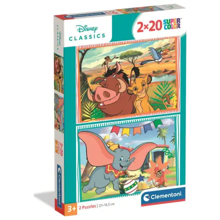 Disney Classic puzzle 2x20ks produktová fotografia