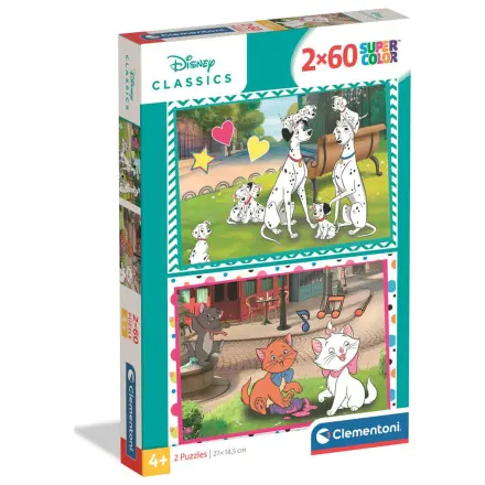 Disney Classic puzzle 2x60ks produktová fotografia