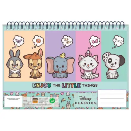 Disney Classics Animals A/4 špirálový skicár, 30 listov produktová fotografia