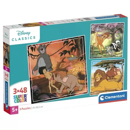 Disney Classics 3x48 kusov puzzle termékfotója