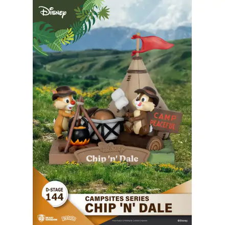Disney D-Stage Campsite Series PVC Dioráma Chip & Dale 10 cm produktová fotografia