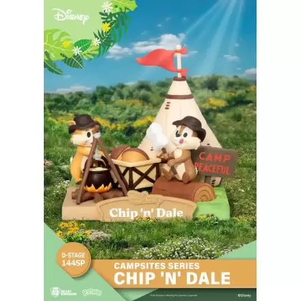 Disney D-Stage Campsite Series PVC Dioráma Chip & Dale Special Edition 10 cm produktová fotografia