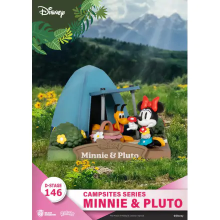 Disney D-Stage Campsite Series PVC Dioráma Mini & Pluto 10 cm produktová fotografia