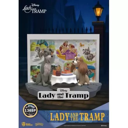 Disney D-Stage PVC Socha Lady and the Tramp 12 cm produktová fotografia