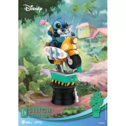 Disney D-Stage PVC Dioráma Stitch Coin Ride 16 cm produktová fotografia