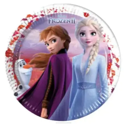 Disney Frozen II papierové taniere 8 ks 23 cm FSC produktová fotografia