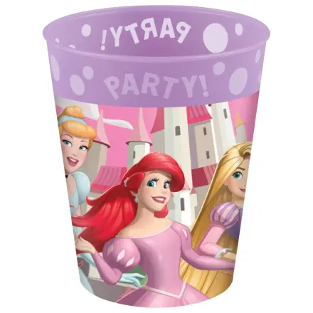 Disney Princesses Create Your World mikro prémiový plastový pohár sada 4 kusov 250 ml produktová fotografia