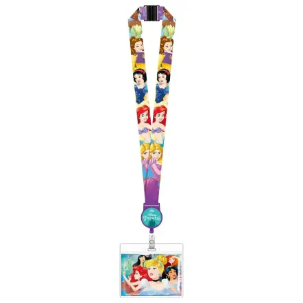Disney Princess Deluxe Lanyard s držiakom na kartu vysúvacím produktová fotografia