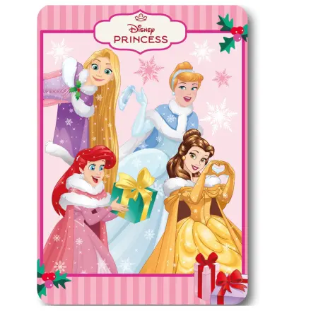 Disney Princess Sviatočná Vianočná fleecová deka s motívom rozprávok produktová fotografia