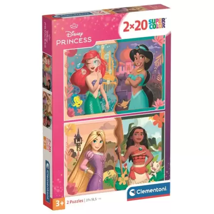 Disney Princess puzzle 2x20ks produktová fotografia