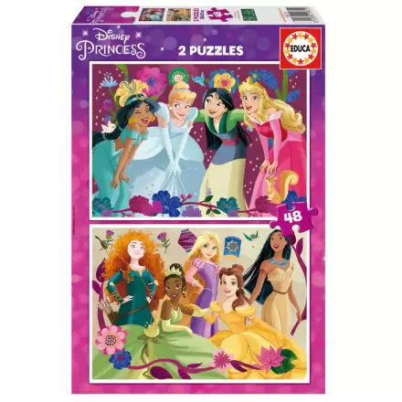 Disney Princess puzzle 2 x 48 dielikov produktová fotografia