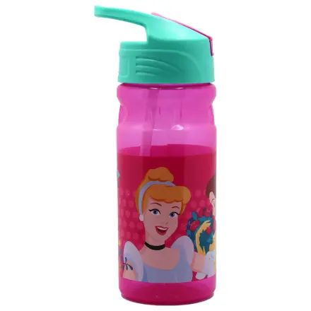 Disney Princesses Spring plastová fľaša na vodu so slamkou 500 ml produktová fotografia