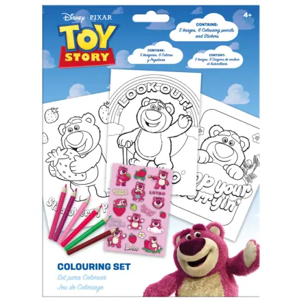 Disney Toy Story Lotso Strawberry súprava na vyfarbovanie s nálepkami produktová fotografia