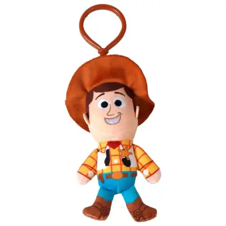 Disney Toy Story Woody 3D plyšová figúrka s klipom, prívesok na tašku 13 cm produktová fotografia