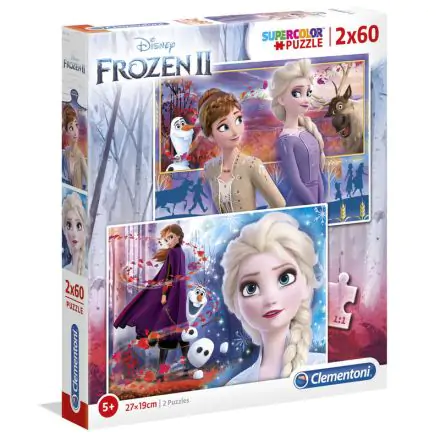 Disney Frozen 2 puzzle 2x60ks termékfotója