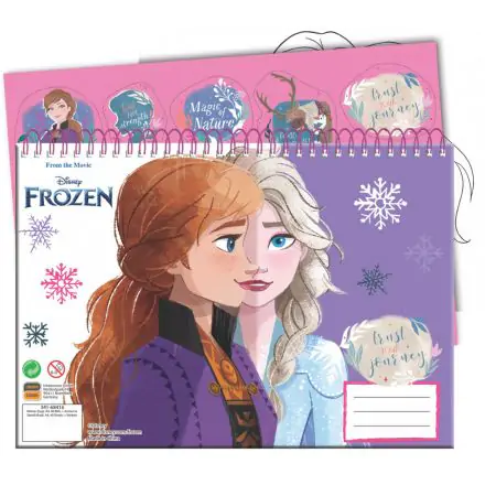 Disney Frozen A4 špirálový skicár 40 listov s nálepkami produktová fotografia