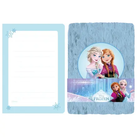 Disney Frozen plyšový zápisník A5 produktová fotografia