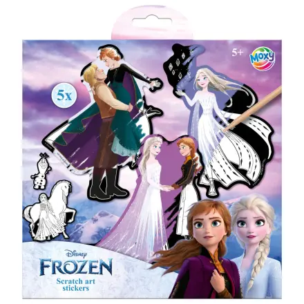 Disney Frozen Destiny súprava škrabacej grafiky a nálepiek produktová fotografia