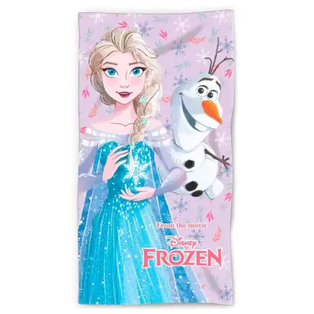 Disney Frozen Elsa & Olaf bavlnený plážový uterák 90 x 160 cm termékfotója