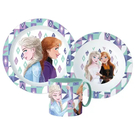 Disney Frozen Ice Magic jedálenský set, mikropalstový set s hrnčekom produktová fotografia