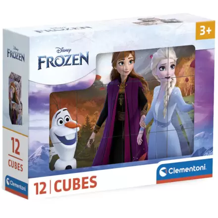 Disney Frozen kockové puzzle 12ks termékfotója