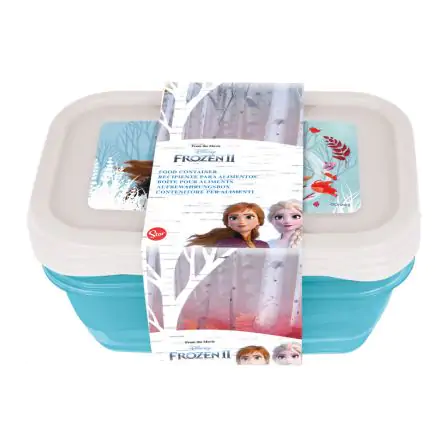 Disney Frozen plastová súprava 3 boxov na obed produktová fotografia