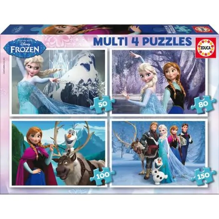 Disney Frozen Multi puzzle 50-80-100-150ks termékfotója