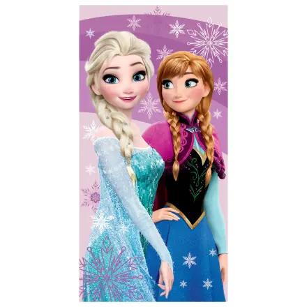 Disney Frozen ružovo-fialový uterák 70x140cm produktová fotografia