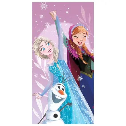 Disney Frozen Fialový uterák do kúpeľne, plážový uterák produktová fotografia